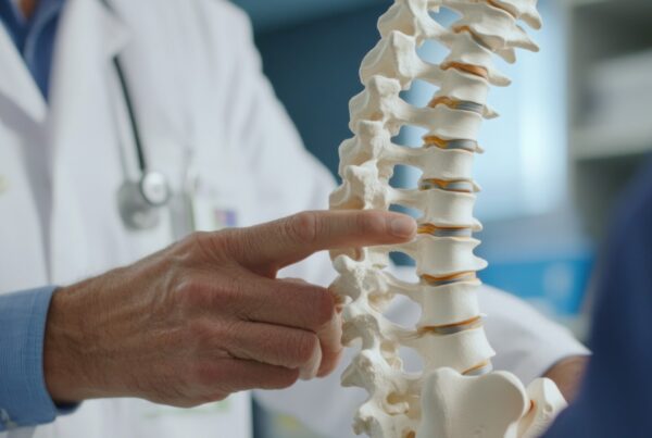 Doctor talking about the differences between Spinal Stenosis and Spinal Cord Compression