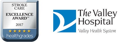 Valley Hospital Logo Stroke Care Award