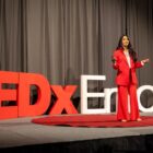 Dr. Rupa Juthani talking at TEDxEmory
