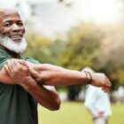 Man doing exercises after Lumbar Fusion.