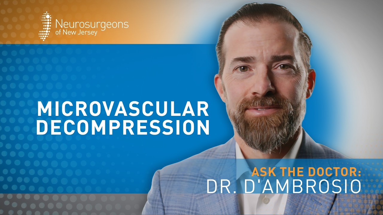 Dr. D’Ambrosio Discussing MVD Surgery.