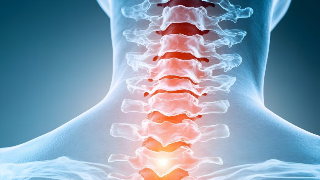 image of a cervical spine.